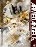  afghanistan american_flag armed_angels assault_rifle blonde_hair blue_eyes ear_protection fn_scar gun helmet laser_sight long_hair military_operator night_vision_device original rifle shino_(r_shughart) solo vertical_foregrip weapon 