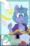  angry breasts clarabellecrow clothing dialogue digital_media_(artwork) duo english_text equine female friendship_is_magic horn horse magic mammal my_little_pony nipples pony princess_celestia_(mlp) princess_luna_(mlp) shrinking small_breasts text unicorn 