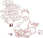  ambiguous_gender aogami avian burmecian chocobo dialog english_text final_fantasy foot_fetish forced gay male mammal prince_puck rat rodent size_difference text video_games 