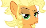  applejack_(mlp) dasprid duckface equine female friendship_is_magic horse mammal my_little_pony pony smile 