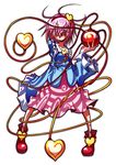  heart highres ichi_(ichikai) komeiji_satori one_eye_closed pink_eyes pink_hair solo touhou 