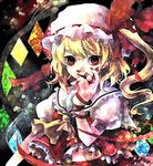  bad_id bad_pixiv_id blonde_hair flandre_scarlet hat lowres red_eyes solo touhou yoko_(shiocolor) 