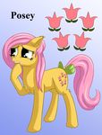  bow cutie_mark equine female horse mammal my_little_pony pony posey_(mlp) smile solo starbat 