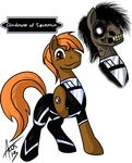  anthro anthrofied bigger_version_at_the_source black_lantern clothing crossover cynos-zilla english_text equine friendship_is_magic green_lantern_(series) horse male mammal my_little_pony original_character plain_background pony ring signature smile text tongue transparent_background undead zombie 