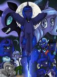  alternate_universe bat ben_10 ben_tennyson black_fur blue_eyes blue_fur blue_hair blush chubby clothing controller crown equine eyes_closed female friendship_is_magic fur group hair helmet hi_res horn machine mammal mechanical moon my_little_pony nightmare_moon_(mlp) one_eye_closed parody princess_luna_(mlp) robot school_uniform scout_(team_fortress_2) smile teal_eyes team_fortress_2 uc77 winged_unicorn wings 