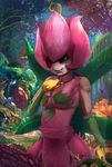  flower greatveemon lillymon monster monster_girl plant plants tree video_games 
