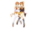  2girls anon_(vocaloid) artist_request female kanon_(vocaloid) looking_at_viewer multiple_girls official_art ri-rihoo siblings sisters transparent_background twins vocaloid 