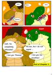  2014 anthro blush comic dinosaur gay jonathan_alexander male maxime-jeanne muscles nude scalie theropod thomas_carter tyrannosaurus_rex 