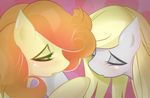  blush carrot_top_(mlp) comic derpy_hooves_(mlp) equine female friendship_is_magic horse mammal my_little_pony pony table v-invidia 