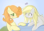  carrot_top_(mlp) comic derpy_hooves_(mlp) equine female friendship_is_magic horse mammal my_little_pony pony table v-invidia 