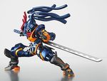 king_gainer lowres mecha no_humans overman_king_gainer photo sword weapon xan 