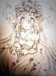  dress flower hair_ornament kill_la_kill matoi_ryuuko sketch tamae_(jungetsu_fukou) wedding_dress 