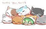  :3 age_regression animal_hat blazblue cat cat_focus cat_hat genderswap genderswap_(mtf) hat hazama kaneaki_mukku odd_one_out too_many too_many_cats translated younger 