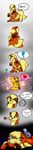  ambiguous_gender arcanine canine comic cute dialog hi_res joltik mammal nintendo pok&#233;ball pok&#233;mon pok&eacute;ball pok&eacute;mon rufflet spiritofthegauntlets text video_games 