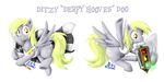  cutie_mark derpy_hooves_(mlp) equine female flag friendship_is_magic horse mammal my_little_pony pegasus pony signal smile wings 