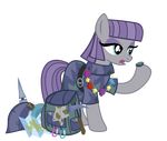  backpack bag belt blue_eyes boulder_(mlp) candy_necklace canteen clothing dress equine eyeshadow female friendship_is_magic hair helmet horse makeup mammal map maud_pie_(mlp) my_little_pony necklace pickaxe pickelhaube pixelkitties pony purple_hair rag rock solo standing 
