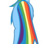  blue_fur equine female friendship_is_magic fur horse mammal my_little_pony pony rainbow_dash_(mlp) solo unknown_artist 