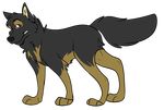  anthro canine daniimutt dog feral german german_shepherd male mammal non shepherd smaller_version_at_the_source street street_(character)feral streetdog 