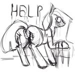  anus blood burgahboy english_text equine female feral friendship_is_magic getajobnerdmcscrublord greyscale hair hi_res horse jerma mammal mc_st3alth monochrome my_little_pony nude pinkie_pie_(mlp) plain_background pony pussy sketch solo ster_ tears text truktruk white_background yo 