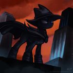  building cape city clothing cloud costume equine female friendship_is_magic hat horse karol_pawlinski mammal mare_do_well_(mlp) my_little_pony outside parody pony sky solo 