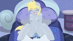  animated anthro bed blonde_hair breasts condom derpy_hooves_(mlp) equine female friendship_is_magic hair horse loop male mammal my_little_pony navel nipples pegasus penetration pony pussy straight swissleos vaginal vaginal_penetration wings 