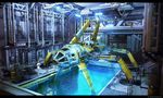  arsenixc concept_art highres letterboxed mecha original pool submarine water watercraft 
