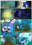  clothed clothing comic dialog earth english_text female fight flying friendship_is_magic hair hood human humanized magic_blast mammal mauroz multi-colored_hair my_little_pony rarity_(mlp) shadowbolts_(mlp) text tiara transformation twilight_sparkle_(mlp) wings 