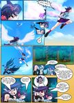  &lt;3_eyes angry barrier clothed clothing comic dialog earth english_text female fight flying friendship_is_magic hair heart_eyes hood human humanized magic_blast mammal mauroz multi-colored_hair my_little_pony rarity_(mlp) shadowbolts_(mlp) text tiara transformation twilight_sparkle_(mlp) wings 