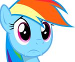  alpha_channel blue_fur equine female friendship_is_magic fur hair horse mammal multi-colored_hair my_little_pony plain_background pony rainbow_dash_(mlp) rainbow_hair solo transparent_background unknown_artist 