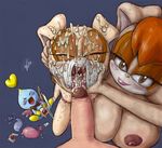  bad_parenting blush breasts chao cheese_the_chao color condom cream_the_rabbit cub cum cum_in_mouth cum_inside cum_on_face cumshot daughter erection excito eyes_closed faceless_male female filled_condom first_person_view flat_chested group handjob human humanoid_penis interspecies lagomorph looking_at_viewer male mammal mother nipples nude orgasm parent penis rabbit sega semi_incest sex sonic_(series) sr straight vanilla_the_rabbit young 