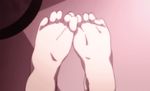  animated animated_gif araragi_karen barefoot feet monogatari_(series) soles toe_scrunch toes 