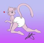  bagi bagi_the_monster_of_mighty_nature bigger_version_at_the_source cute diaper feline female liljdude mammal 