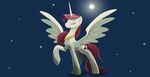  absurd_res equine eyes_closed female feral friendship_is_magic hair hi_res horn horse lauren_faust_(character) long_hair mammal my_little_pony pony red_hair sagegami solo winged_unicorn wings 