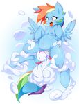  abdominal_bulge anthro anthrofied blue_fur breasts cloud cloud_inflation crying cum cum_inflation cutie_mark equine excessive_cum female friendship_is_magic fur hair horse inflation lactating looking_down mammal multi-colored_hair my_little_pony navel nude open_mouth outside pegasus penetration pony purple_eyes rainbow_cum rainbow_dash_(mlp) rainbow_hair saliva shiny slugbox solo tentacles tongue tongue_out vaginal vaginal_penetration wings 