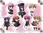  amamiya_yuuko character_request chibi ef eyepatch hayama_mizuki miyamura_miyako multiple_girls pantyhose shindou_chihiro shindou_kei thighhighs yuuki_tsubasa 