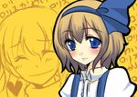  alice_margatroid alice_margatroid_(pc-98) blonde_hair blue_eyes blush kirisame_marisa multiple_girls non-web_source ribbon tateyama touhou touhou_(pc-98) 