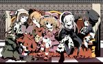  bad_id bad_pixiv_id blonde_hair book couch fruit_punch high_contrast highres hina_ichigo kunkun multiple_girls reading rozen_maiden shinku siblings sisters souseiseki suigintou suiseiseki twins 