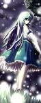  bad_id bad_pixiv_id green_eyes green_hair highres kinoko kochiya_sanae long_hair solo touhou 