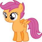  alpha_channel cute equine female friendship_is_magic horse mammal my_little_pony pegasus pony scootaloo_(mlp) smile wings young zacatron94 