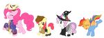  costumes cutie_mark cutie_mark_crusaders_(mlp) dress dyed_hair equine eyes_closed female friendship_is_magic fur green_eyes group hair hat horn horse horse_tail mammal mask my_little_pony orange_eyes orange_fur pegasus pink_fur pink_hair pinkie_pie_(mlp) pony purple_hair red_hair rustedrabbit scootaloo_(mlp) sweetie_belle_(mlp) tails two_tone_hair unicorn whip white_fur wings yellow_fur 