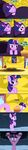  bottle equine female friendship_is_magic genie hair horn horse mammal multi-colored_hair my_little_pony navitaserussirus pony purple_eyes scared sleeping smile twilight_sparkle_(mlp) unicorn 