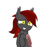  alpha_channel animated bat_pony cute equine female horse mammal my_little_pony original_character pony smile solo vito wings 