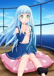  1girl aoki_hagane_no_arpeggio blush breasts female iona marukorondo nipples small_breasts solo 