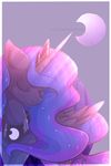  blue_fur blue_hair crying equine evehly eyes_closed female friendship_is_magic fur hair horn mammal my_little_pony princess_luna_(mlp) sad solo tears winged_unicorn wings 