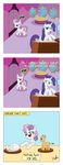  cat comic dialog donkey drakxs english_text equine feline female friendship_is_magic glowing hair horn levitation magic mammal money my_little_pony pink_hair purple_hair rarity_(mlp) sculpture sewing_machine sparkles statue sweetie_belle_(mlp) text two_tone_hair unicorn 