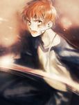  bad_id bad_pixiv_id cuts emiya_shirou fate/stay_night fate_(series) injury male_focus orange_eyes orange_hair raglan_sleeves solo taa_(acid) 