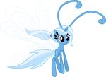  blue_fur blue_hair breezie breezie_(mlp) cutie_mark female feral friendship_is_magic fur hair horn my_little_pony purple_eyes smile trixie_(mlp) two_tone_hair zacatron94 