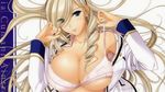  blonde_hair blue_eyes bra breasts celia_cumani_aintree cleavage komori_kei long_hair open_shirt possible_duplicate seifuku tagme underwear undressing walkure_romanze 