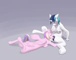  anthrofied breast_squish breasts clitoris crossgender cunnilingus equine female friendship_is_magic grope horn lesbian mammal my_little_pony nipples nude oral oral_sex pashoo princess_cadance_(mlp) pussy pussy_juice sex shining_armor_(mlp) spreading vaginal winged_unicorn 