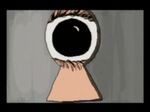  animated_gif blinking eyes horror_(theme) lock lowres solo 